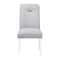 Global Furniture Usa Contemporary Fabric, Velvet Monaco White Dining Table + Monaco Dining Chair 5662 - alternate 3